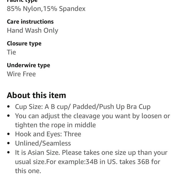 RETRO Bras Brassiere Women 32B Push Up Pads Unlined Pink/Blk Striped Convertable - Picture 14 of 16